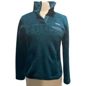 Women's Patagonia Re-Tool Snap Fleece Pullover Size Small